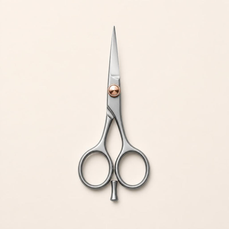Ko precision detailing shear with rose gold screw