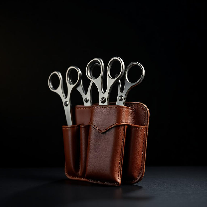 INOXBLADE Kura five pocket leather shear holster